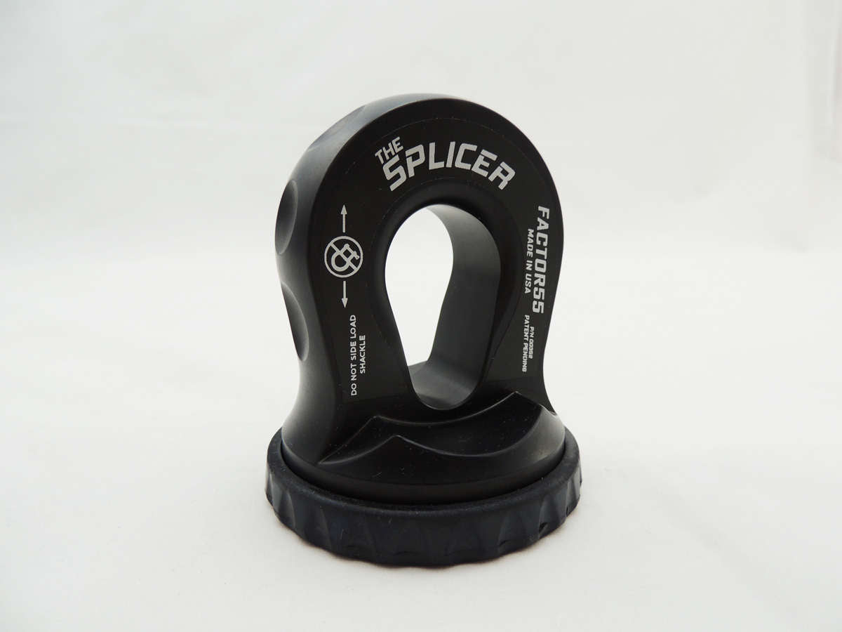 Splicer 3/8-1/2 Inch Synthetic Rope Splice On Shackle Mount Factor 55