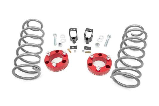 3 Inch Lift Kit - X-REAS - RR Springs - Red - Toyota 4Runner 4WD (2003-2009)