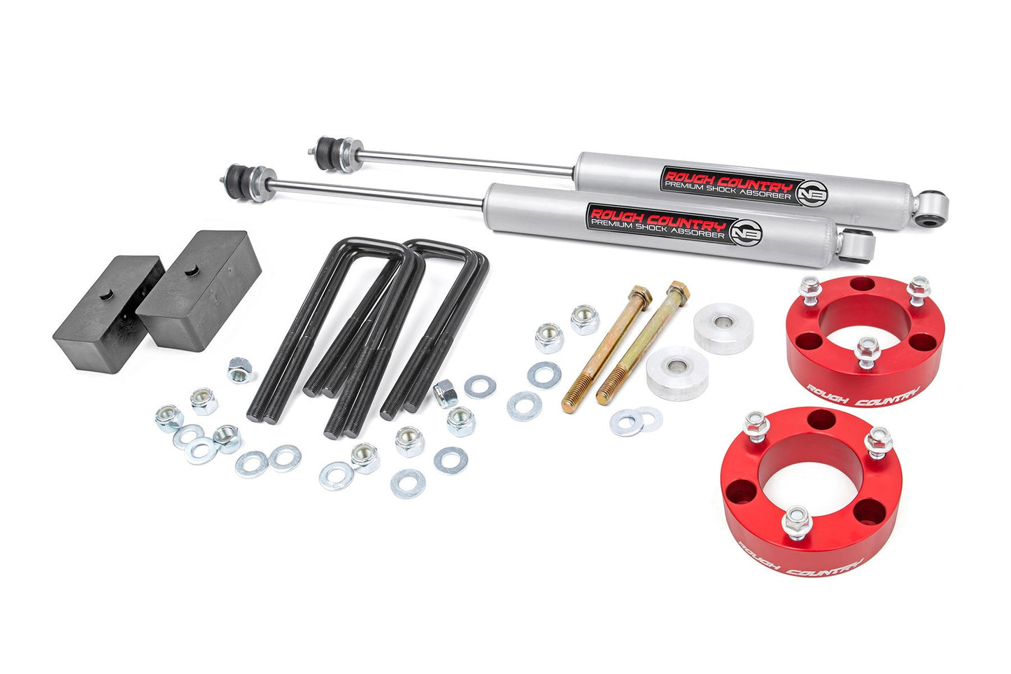 3 Inch Lift Kit - Red Spacer - Toyota Tacoma 2WD/4WD (2005-2023)