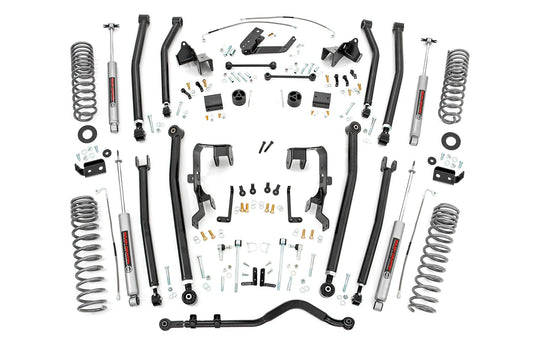 4 Inch Lift Kit - Long Arm - Jeep Wrangler Unlimited 2WD/4WD (2007-2011)