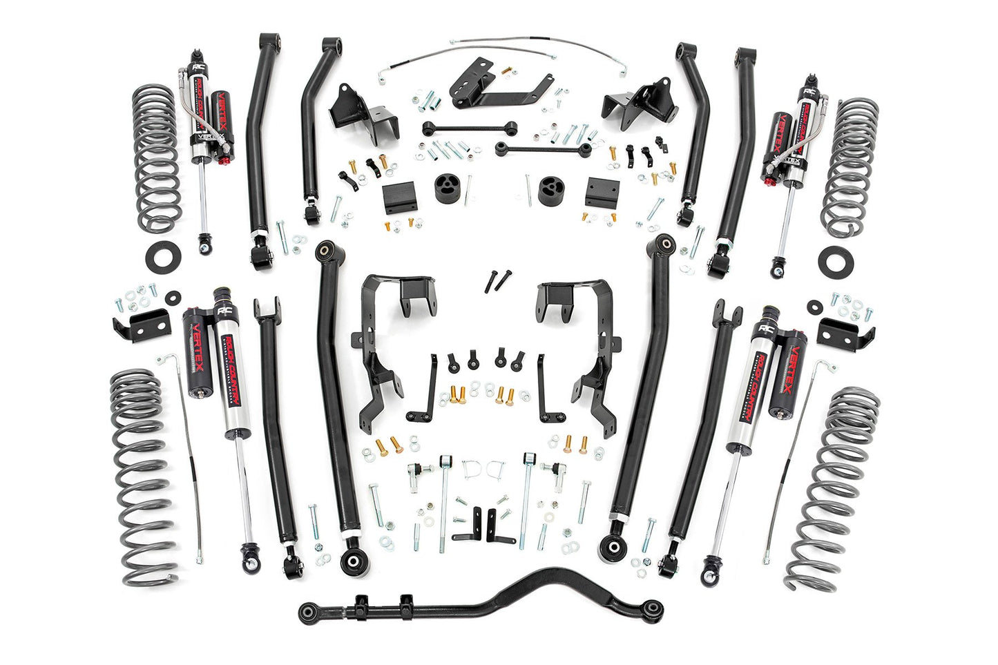 4 Inch Lift Kit - Long Arm - Vertex - Jeep Wrangler Unlimited 2WD/4WD (07-11)