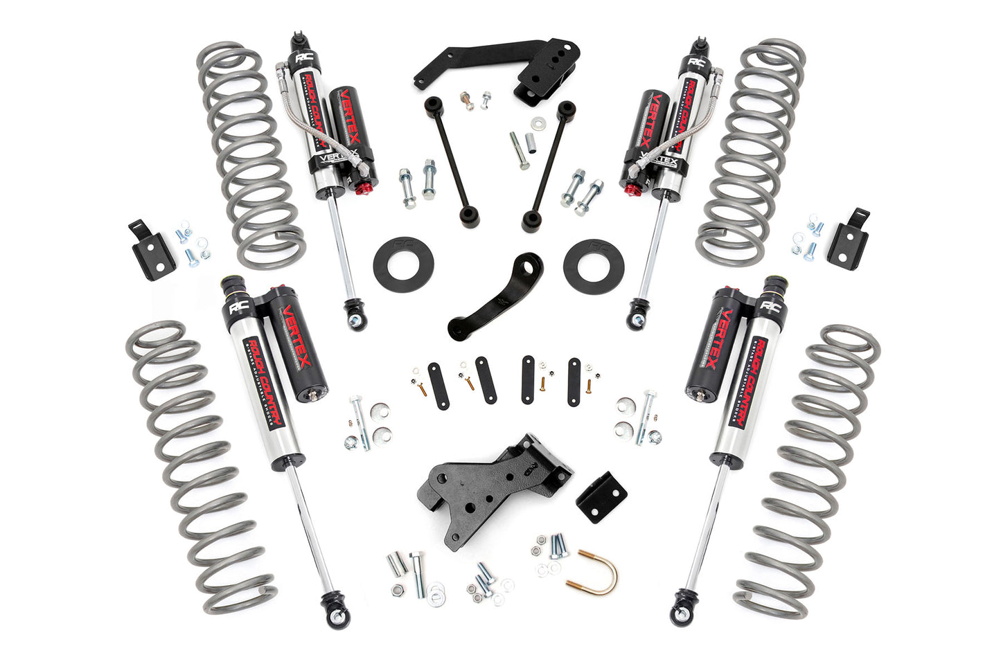 4 Inch Lift Kit - Vertex - Jeep Wrangler Unlimited 2WD/4WD (2007-2018)