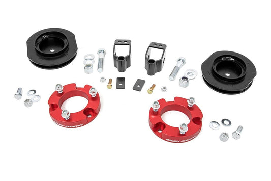 2 Inch Lift Kit - X-REAS - Red Spacers - Toyota 4Runner 2WD/4WD (2010-2024)