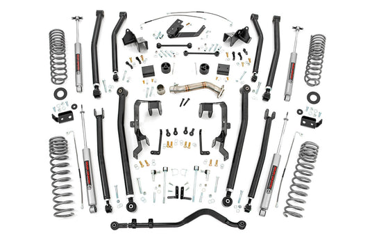 4 Inch Lift Kit - Long Arm - Jeep Wrangler Unlimited 4WD (2012-2018)