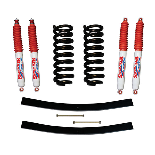 Explorer/Navajo Suspension Lift Kit 91-94 Explorer 91-94 Navajo w/Shock 1.5-2 Inch Lift Incl. Front Coil Springs Rear Add-A-Leafs Skyjacker