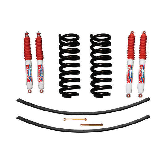 Ranger/Bronco II Suspension Lift Kit 83-89 Ranger 84-89 Bronco II w/Shock 1.5-2 Inch Lift Incl. Front Coil Springs Rear Add-A-Leafs Skyjacker