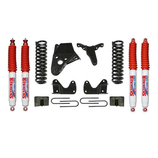 Bronco II Suspension Lift Kit 84-90 Bronco II w/Shock 4 Inch Lift Incl. Heavy Duty Brackets Skyjacker