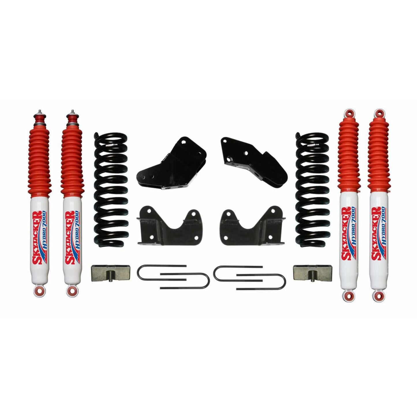 Ranger Suspension Lift Kit 83-97 Ford Ranger w/Shock 4 Inch Lift Incl. Standard Brackets U Bolts Blocks Skyjacker