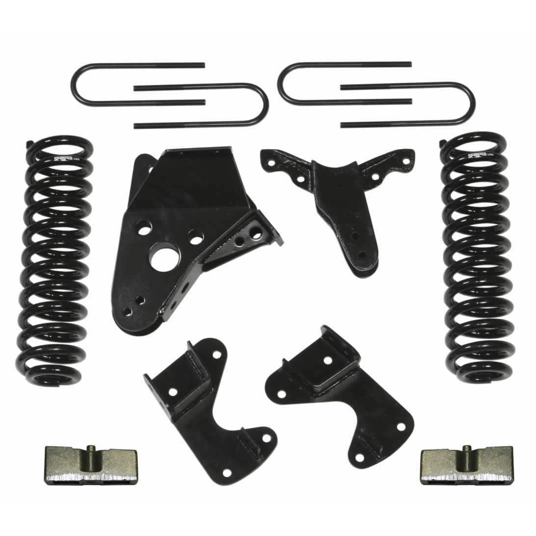 Ranger/B4000 Lift Kit 4 Inch Lift 83-97 Ranger 94-97 B4000 Includes Front Coil Springs Rear U Bolt Kit Rear Block Skyjacker