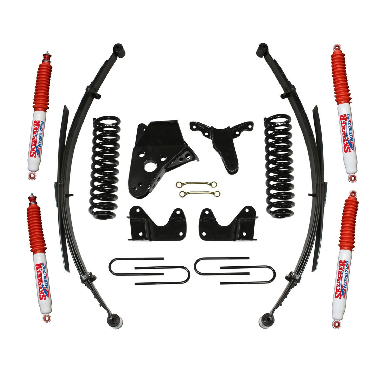 Bronco II Suspension Lift Kit  84-90 Bronco II w/Shock 6 Inch Lift Incl. Front/Rear Springs Rear U Bolt Kit Skyjacker