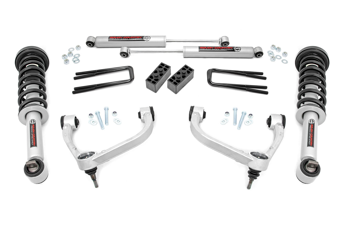 3 Inch Lift Kit - N3 Struts - Ford F-150 4WD (2014-2020)