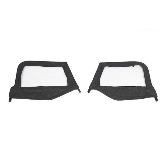 Premium Upper Door Skins Black Diamond Passenger & Driver Side - Jeep Wrangler TJ 1997-2006