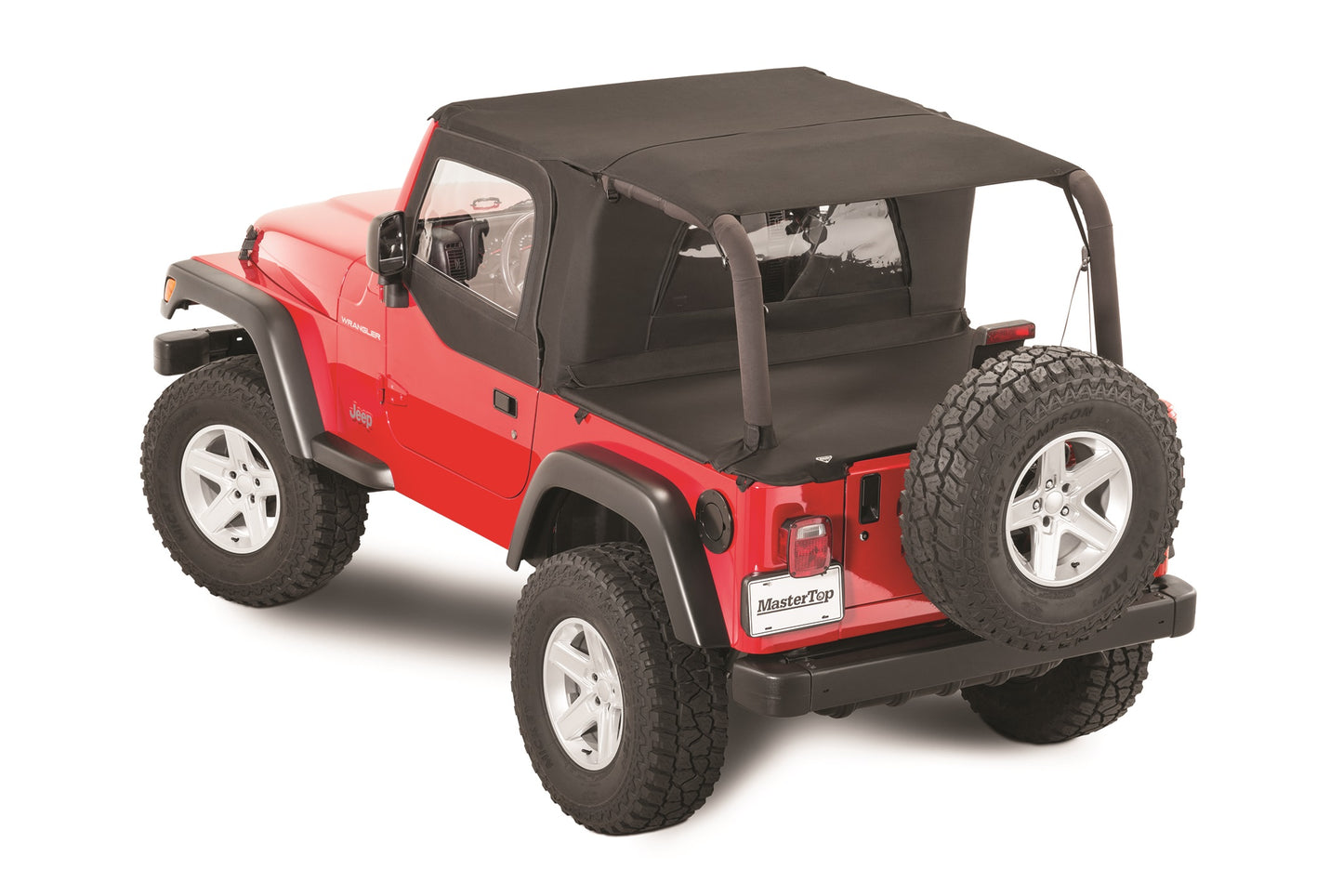 Jeep LJ WindStopper/Tonneau Cover Combo For 04-06 Jeep LJ Wrangler Unlimited Mastertwill MasterTop