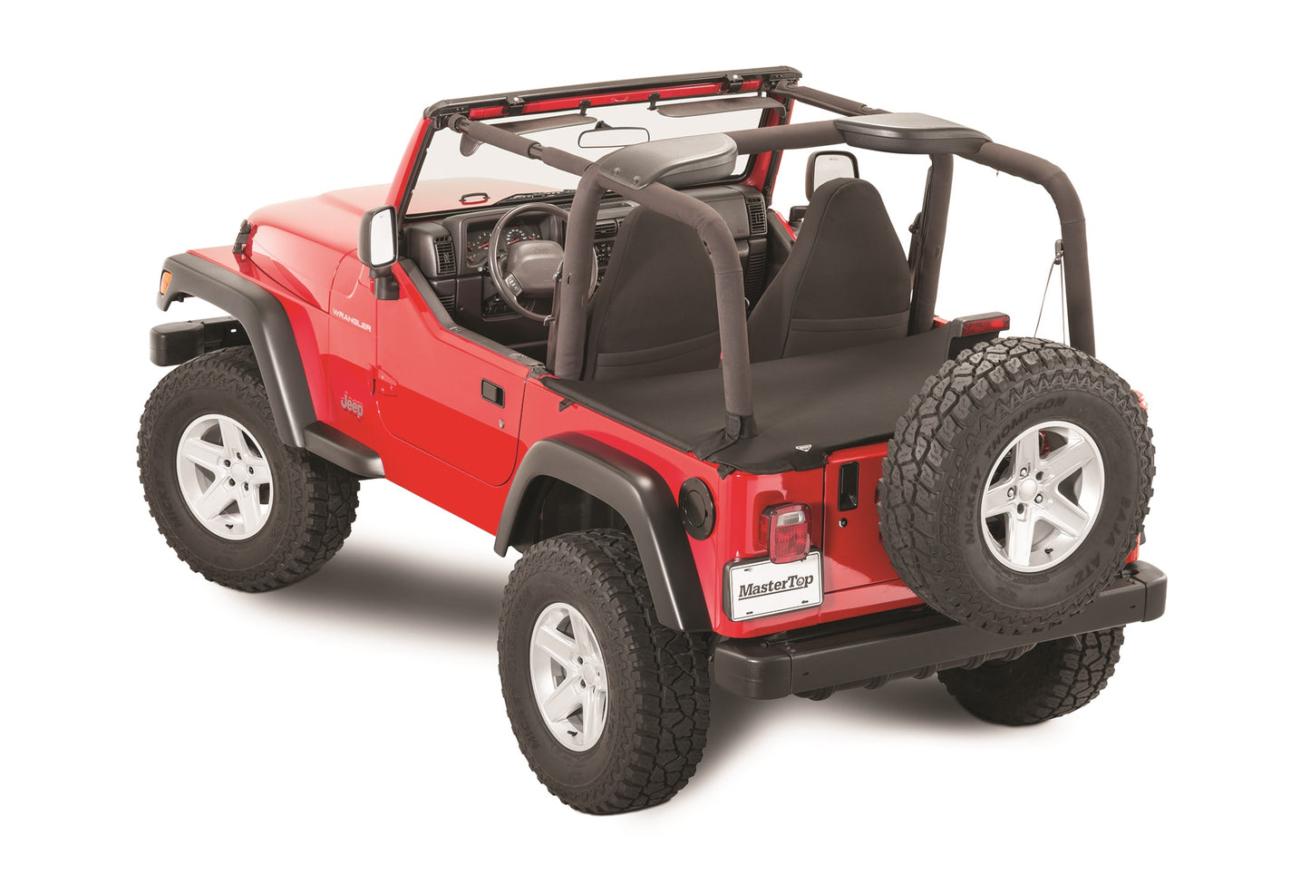 Jeep LJ WindStopper/Tonneau Cover Combo For 04-06 Jeep LJ Wrangler Unlimited Mastertwill MasterTop