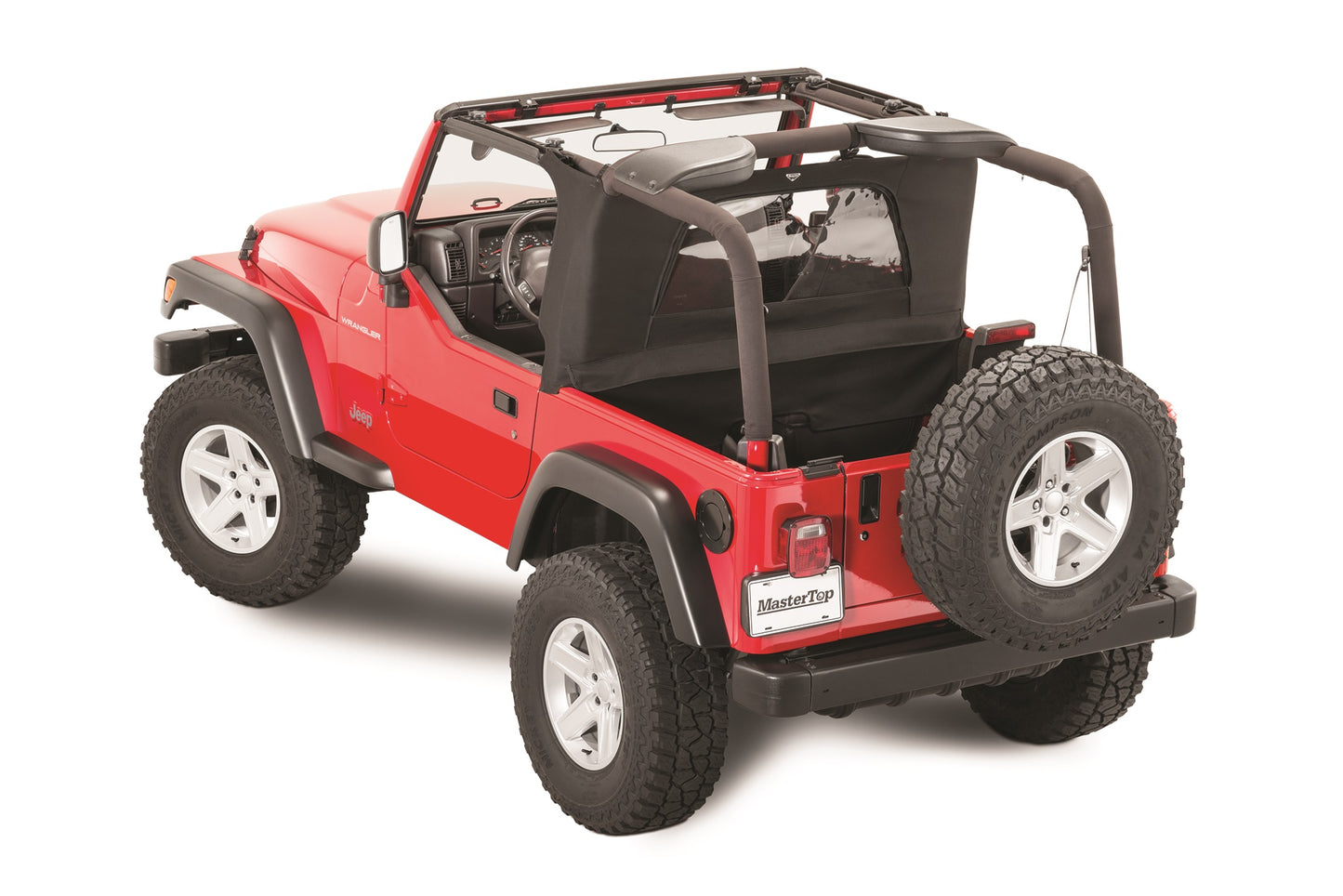 Jeep TJ WindStopper/Tonneau Cover Combo For 97-02 Wrangler TJ Mastertwill MasterTop