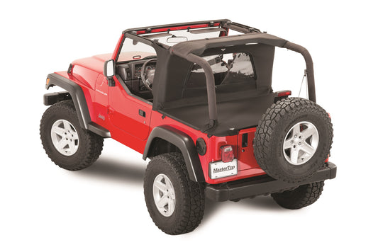 Jeep TJ WindStopper/Tonneau Cover Combo For 03-06 Wrangler TJ Mastertwill MasterTop