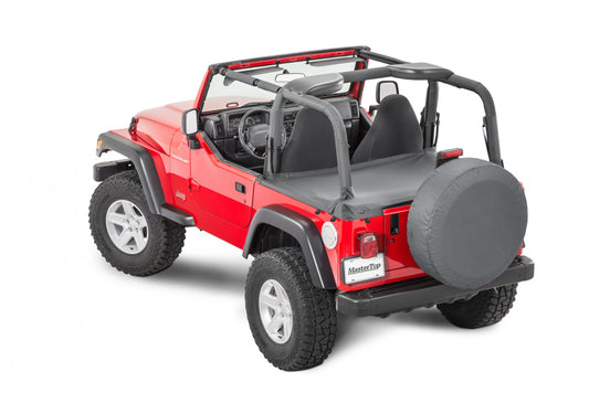 Jeep TJ Tonneau Cover For 03-06 Wrangler TJ Black Diamond MasterTop