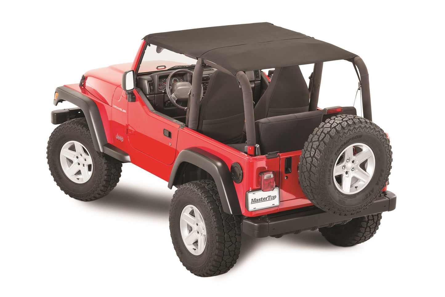 Jeep TJ Ultimate Soft Top Combo Bimini Top Plus For 04-06 Wrangler TJ Unlimited WindStopper Plus and Tonneau MasterTop