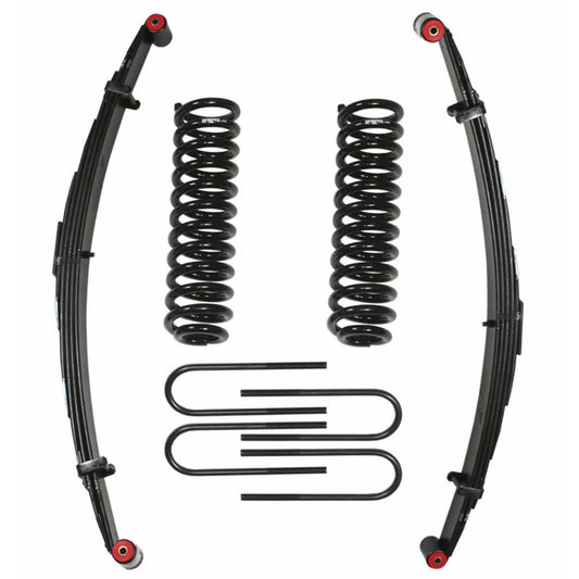 Bronco Lift Kit 4 Inch Lift 78-79 Bronco Includes Front/Rear Springs Rear U Bolt Kit Skyjacker