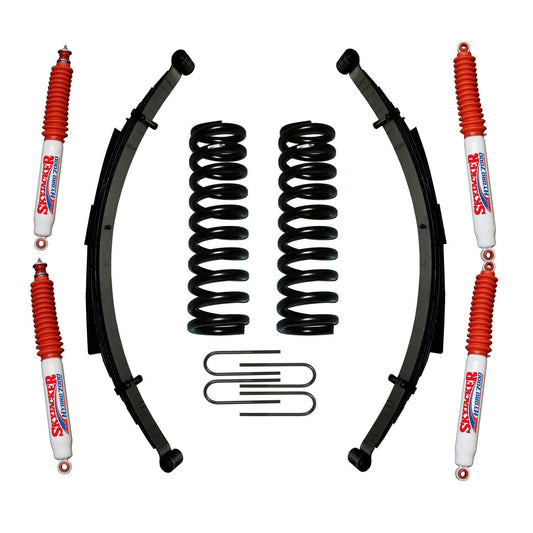 Bronco Suspension Lift Kit 78-79 Ford Bronco w/Shock 4 Inch Lift Incl. Front/Rear Springs Rear U Bolt Kit Skyjacker