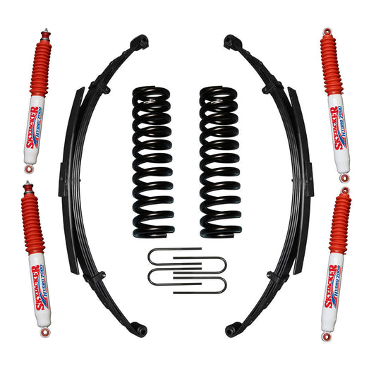 Bronco Suspension Lift Kit 78-79 Bronco w/Shock 6 Inch Lift Incl. Front/Rear Springs Rear U Bolt Kit Skyjacker