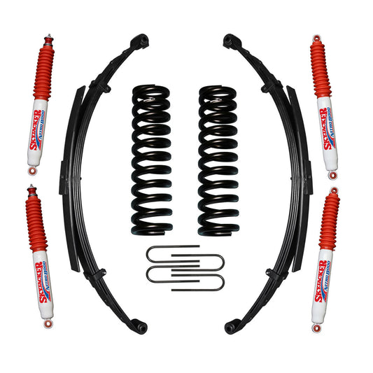 Bronco Suspension Lift Kit 78-79 Bronco w/Shock Nitro Shocks 6 Inch Lift Incl. Front/Rear Springs Rear U Bolt Kit Skyjacker