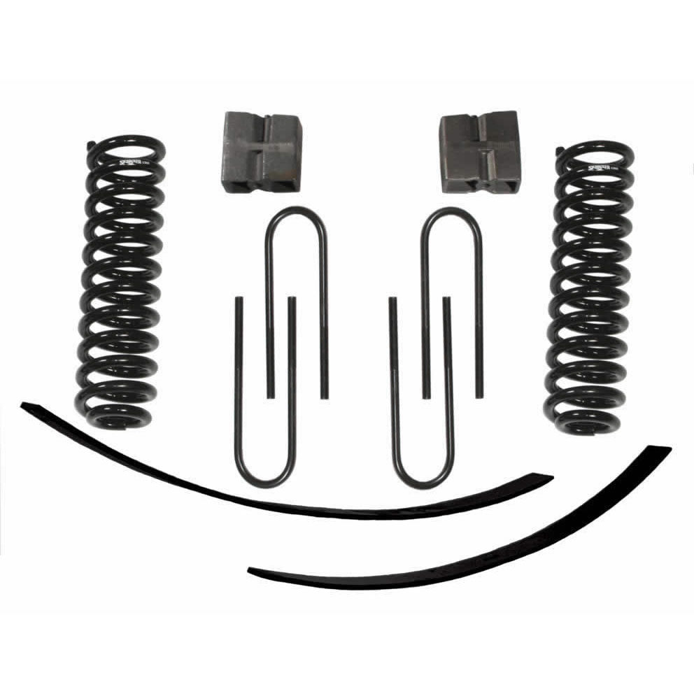 Bronco Lift Kit 9 Inch Lift 78-79 Bronco Includes Front Coil Springs Rear U Bolt Kit Rear Block Rear Add-A-Leafs Skyjacker