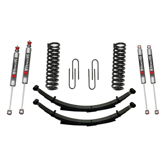 Bronco Suspension Lift Kit 78-79 Bronco w/Shock M95 Performance Shocks 9 Inch Lift Incl. Front/Rear Springs Rear U Bolt Kit Skyjacker