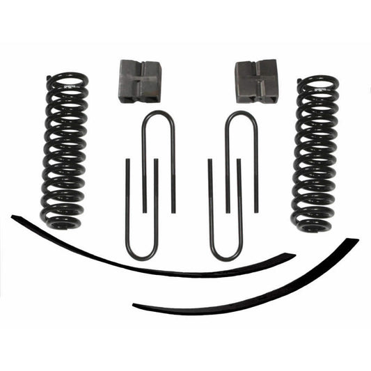 F-150/F-100 Lift Kit 9 Inch Lift 77-79 F-150 70-75 F-100 Includes Front Coil Springs Rear U Bolt Kit Rear Block Rear Add-A-Leafs Skyjacker