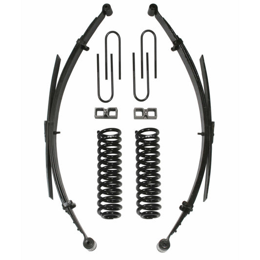 F-150/F-100 Lift Kit 9 Inch Lift 77-79 F-150 70-75 F-100 Includes Front/Rear Springs Rear U Bolt Kit 2 Inch Rear Blocks Skyjacker