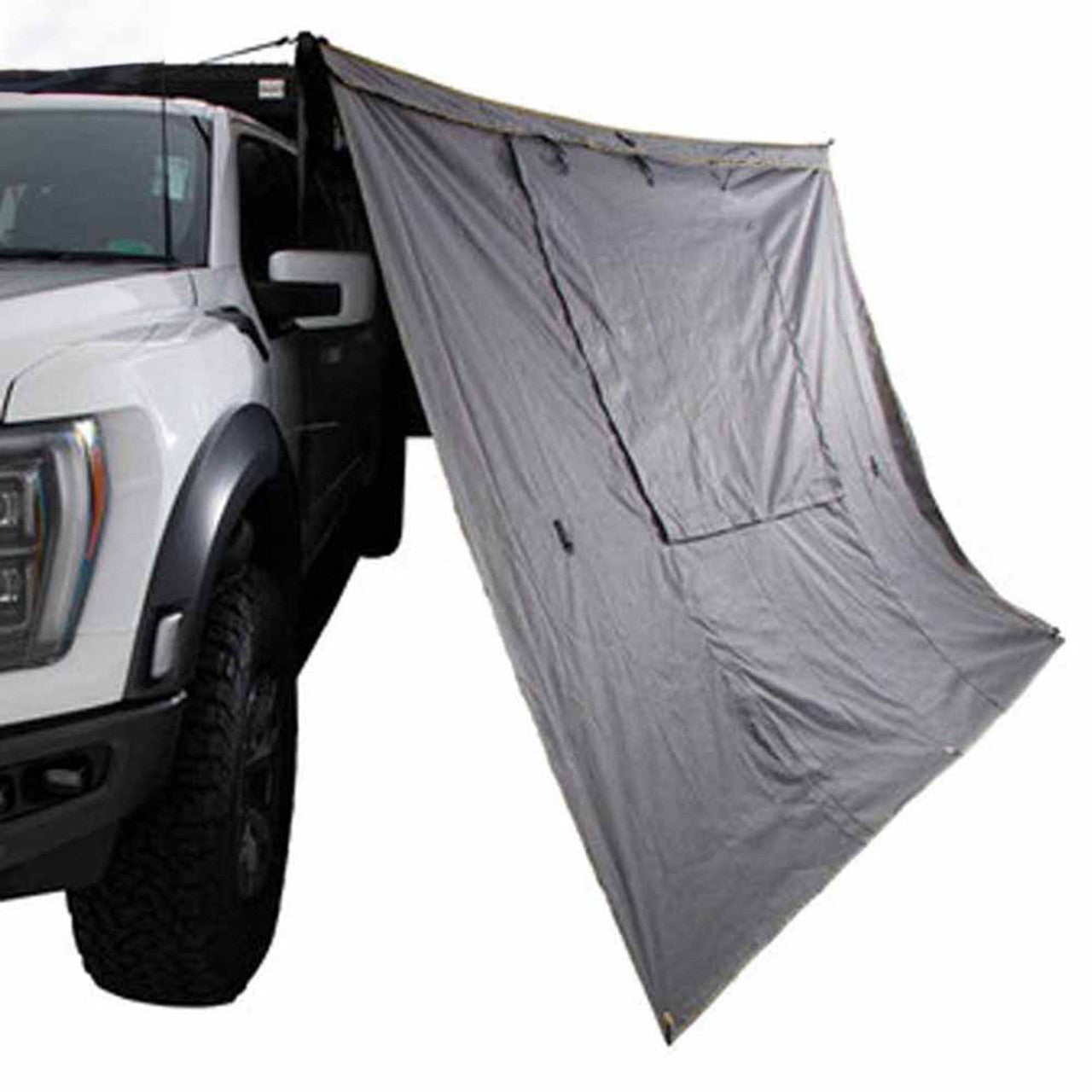 HD Nomadic 270 Degree Awning Wall 1 with Door & Window - Driver Side