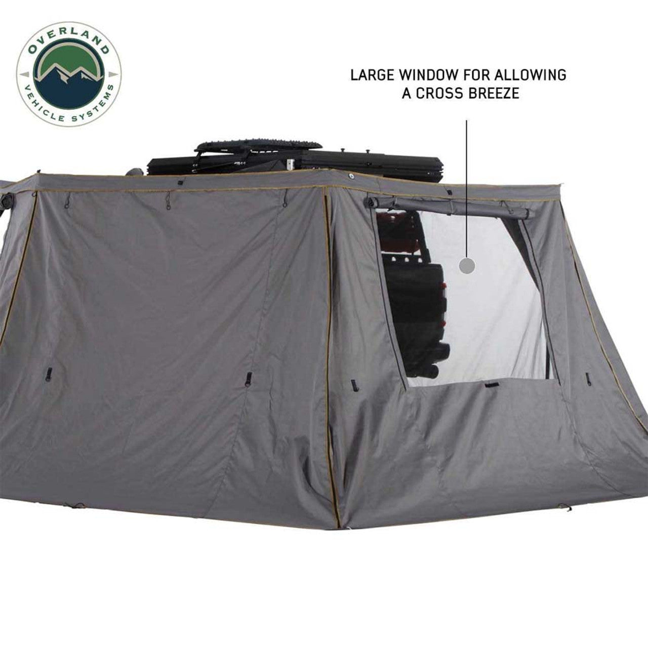 HD Nomadic 270 Degree Awning Wall 2 with Window - Driver Side