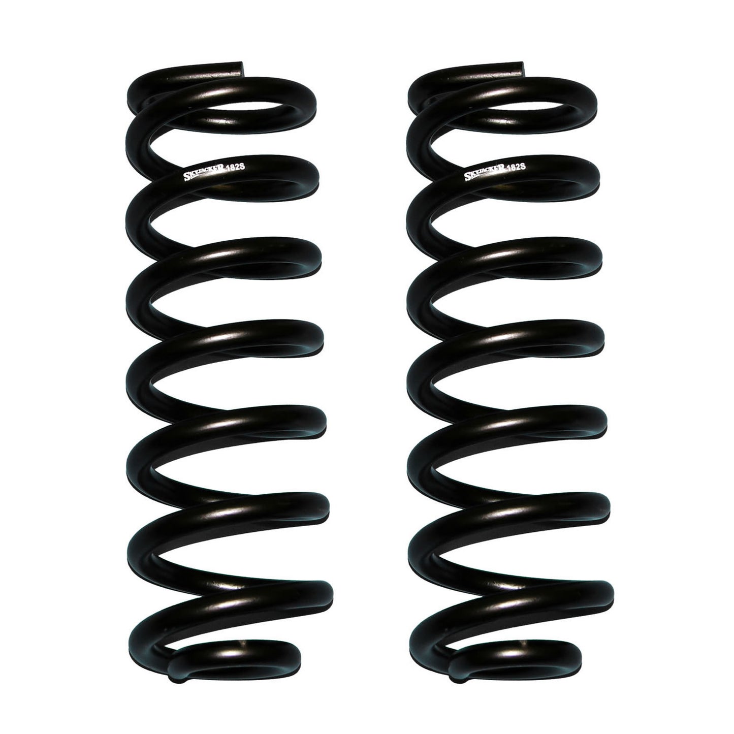 Softride Coil Spring Set Of 2 Front w/2 Inch Lift Black 80-96 Ford Bronco 80-96 Ford F-150 Skyjacker