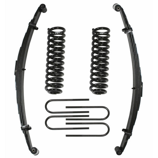 Bronco Lift Kit 1.5-2 Inch Lift 80-96 Bronco Includes Front/Rear Springs Rear U Bolt Kit Skyjacker