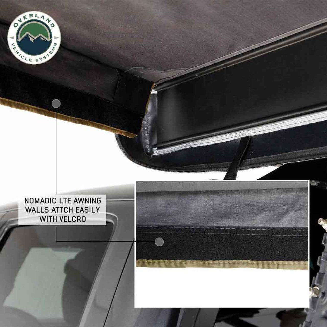 HD Nomadic 270 LTE Awning Walls 3 & 4 - Driver Side