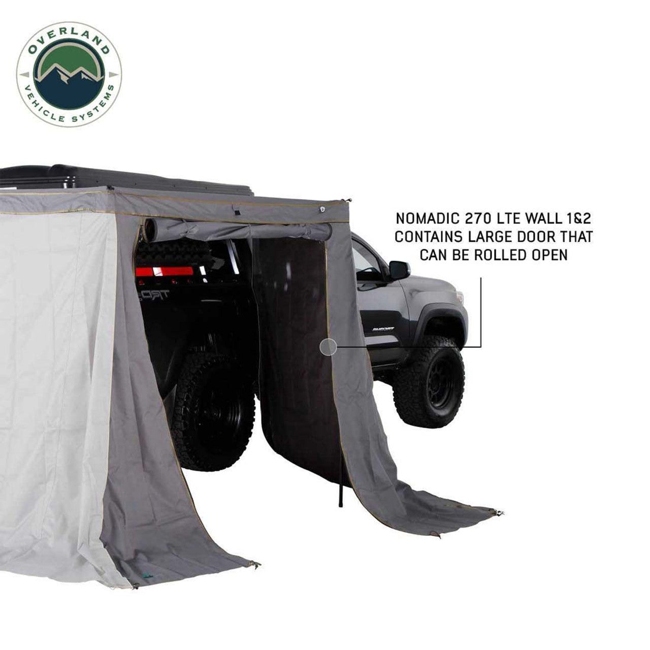 HD Nomadic 270 LTE Awning Walls 1 and 2 - Passenger Side