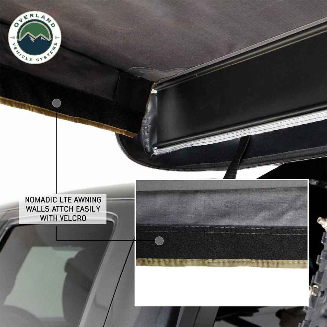 HD Nomadic 270 LTE Awning Walls 3 & 4 - Passenger Side