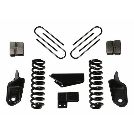 Bronco Lift Kit 4 Inch Lift 80-96 Bronco Includes Front Coil Springs Brackets Rear U Bolt Kit Rear Block Skyjacker