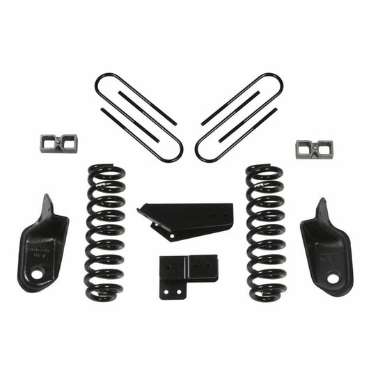 F-250/F-350 Lift Kit 4 Inch Lift 80-96 F-250/F-350 Includes Front Coil Springs Hinge Brackets Rear U Bolt Kit Rear Block Skyjacker