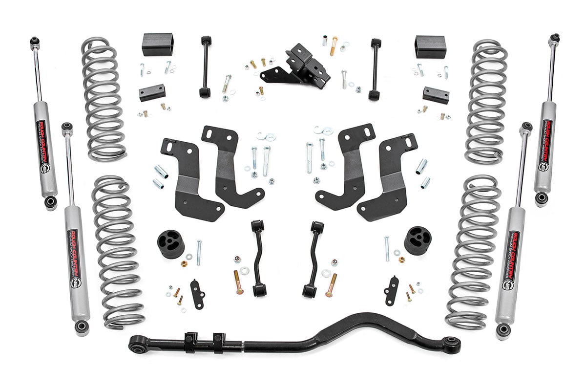 3.5 Inch Lift Kit - C/A Drop - Diesel - Jeep Wrangler Unlimited 4WD (20-23)