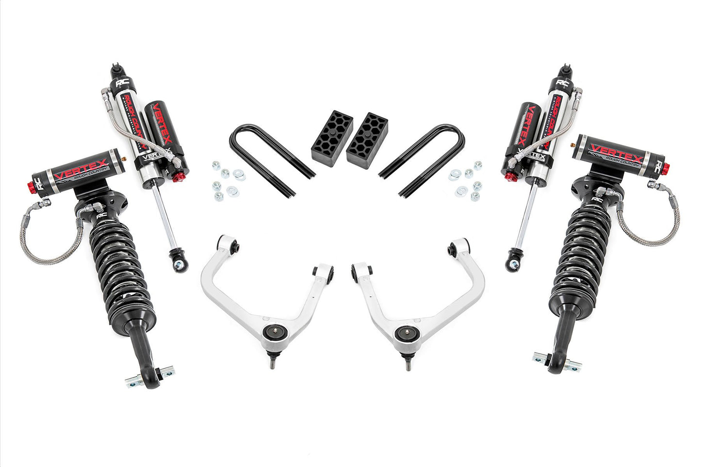 3.5 Inch Lift Kit - Vertex - Rear Mono Leaf - Chevy Silverado 1500 (22-24)