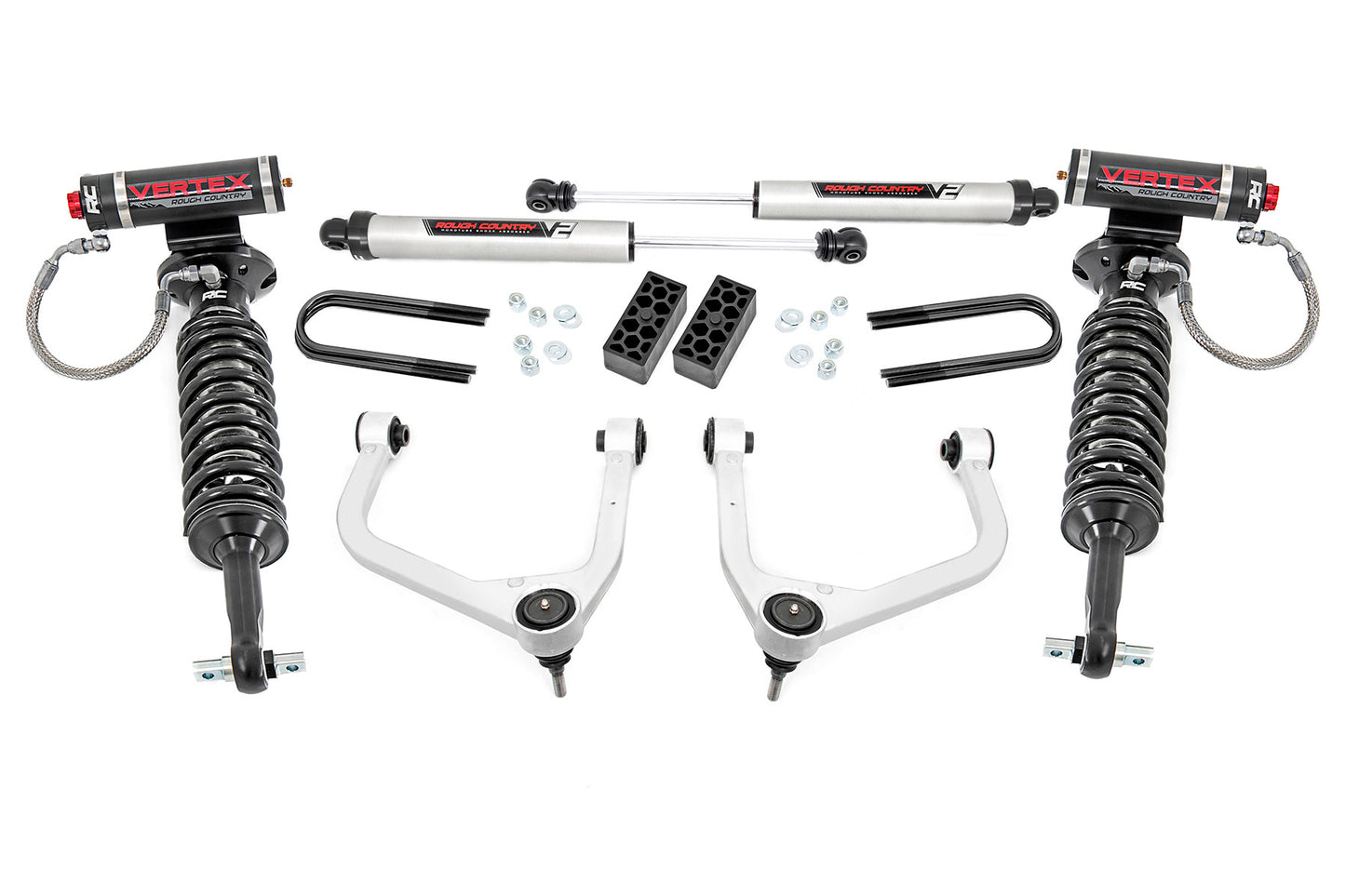 3.5 Inch Lift Kit - Vertex/V2 - Rear Mono Leaf - Chevy Silverado 1500 (22-24)