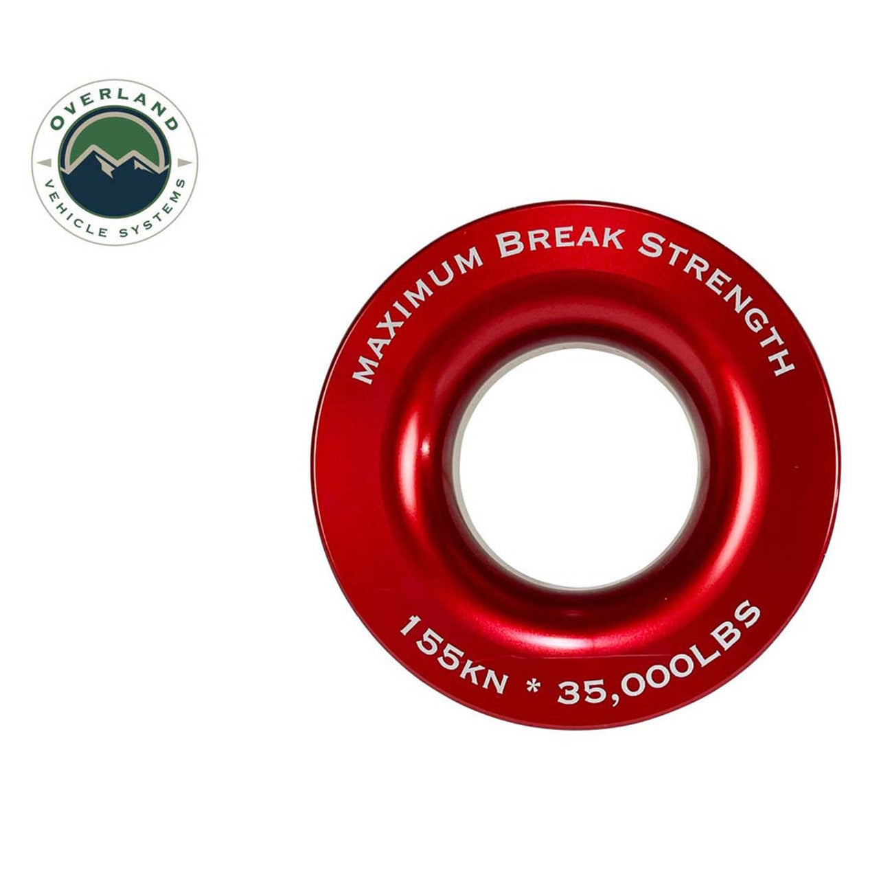 Recovery Ring 2.5" 10,000 lb. Red with Storage Bag