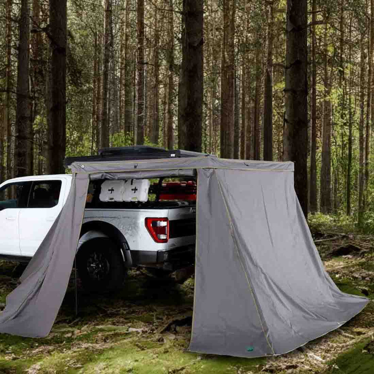 HD Nomadic 270 LT Awning Wall 2 Piece Kit - Driver Side