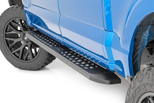 RPT2 Running Board - Crew Cab - Black - Ford F-150/F-150 Lightning/Raptor (15-24)