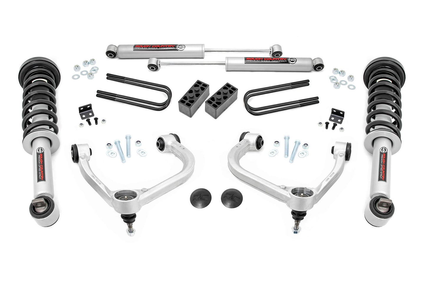 3 Inch Lift Kit - Forged UCA - N3 Struts - Ford F-150 4WD (2021-2024)