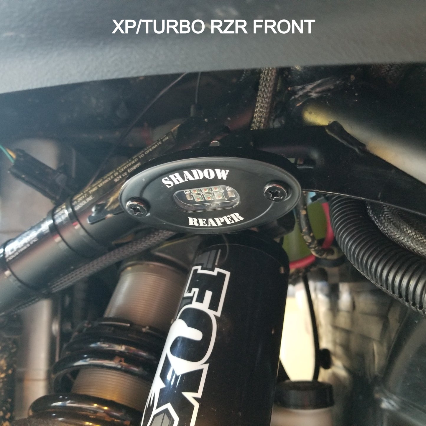 X3 & RZR Specific Rock Light Bracket/Mount Kit