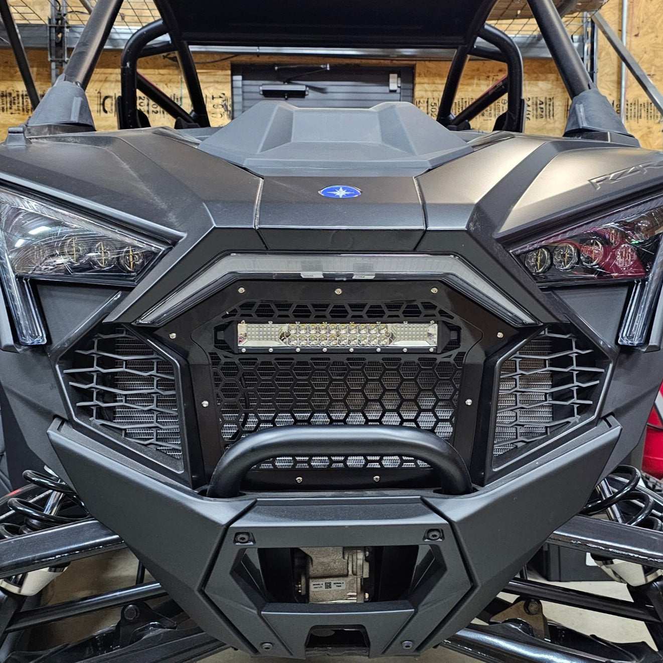 RZR Pro Grille w/ 102w Light Bar