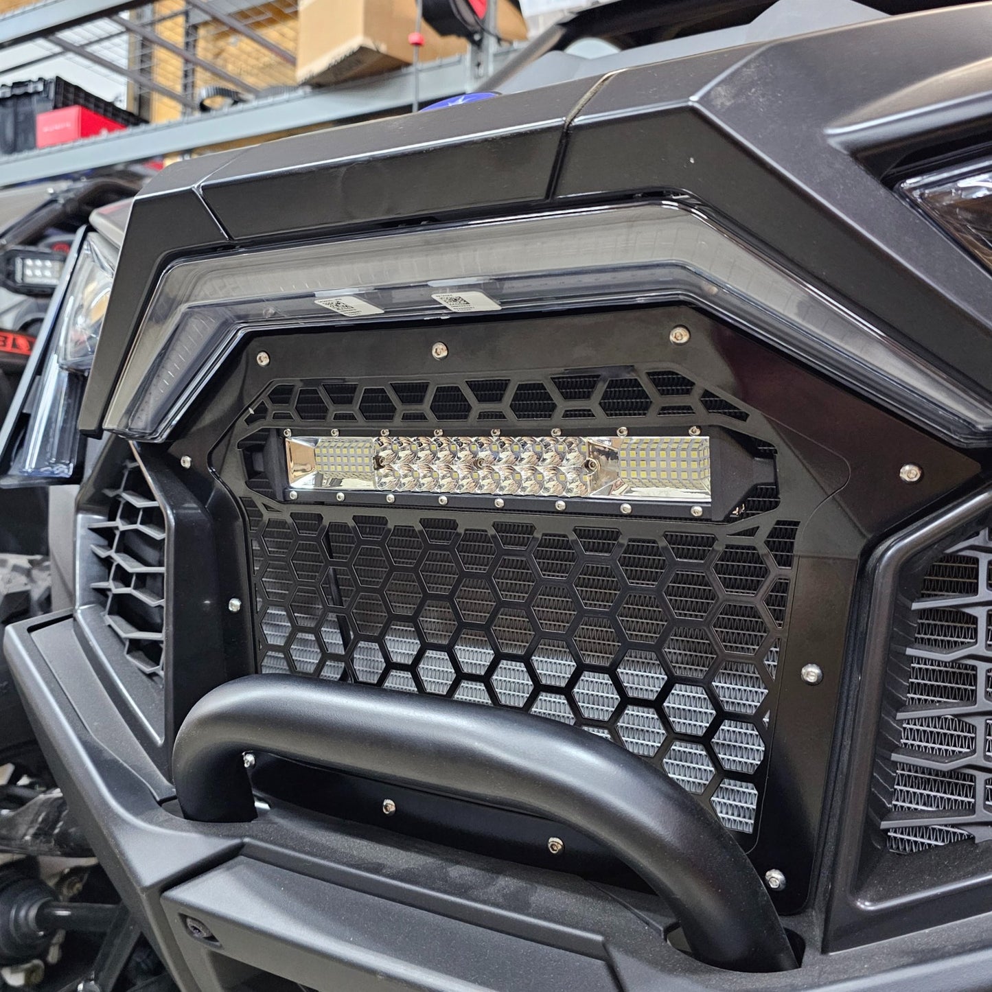 RZR Pro Grille w/ 102w Light Bar