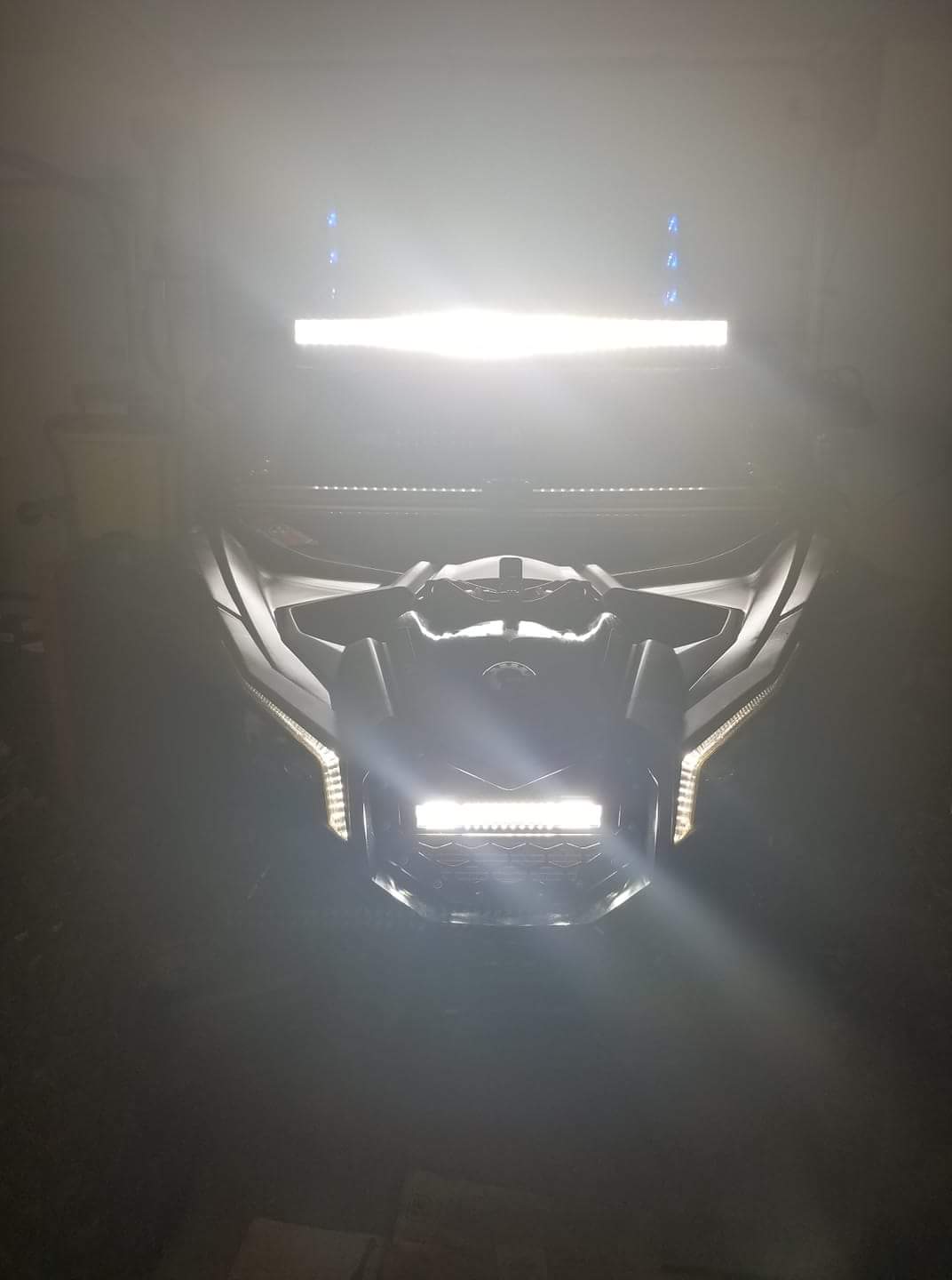 Can-Am Maverick X3 Grille w/ 102w Light Bar